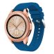 Ремешок UniCase Twill Texture для Samsung Galaxy Watch 42mm / Watch 3 41mm - Dark Blue (116913DB). Фото 1 из 6