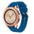 Ремешок UniCase Twill Texture для Samsung Galaxy Watch 42mm / Watch 3 41mm - Dark Blue: фото 1 из 6