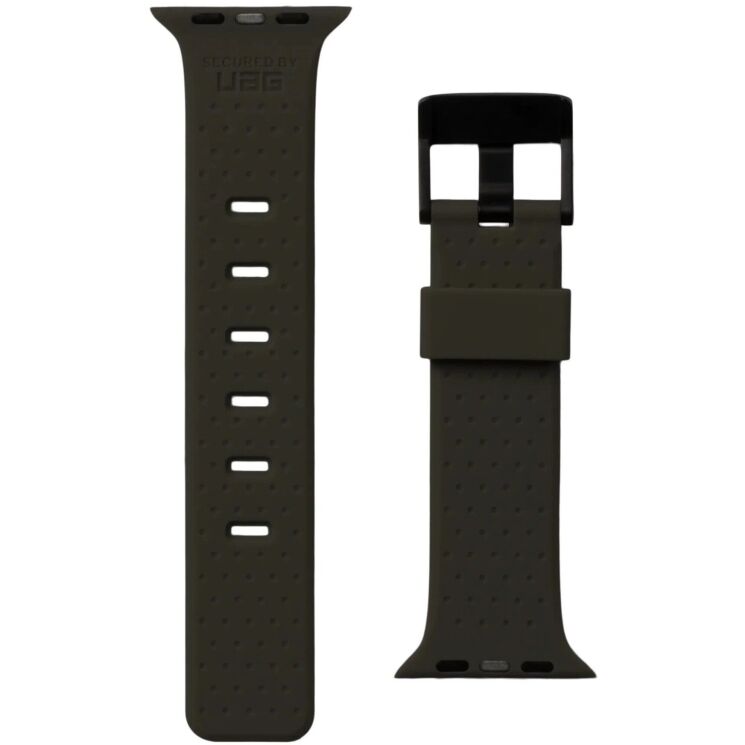 Ремешок URBAN ARMOR GEAR (UAG) Trestles для Apple Watch 46 / 45 / 44 / SE 44 / 42 (Series 1-3) / Ultra / Ultra 2 (194008R1737A) - Army: фото 4 из 12