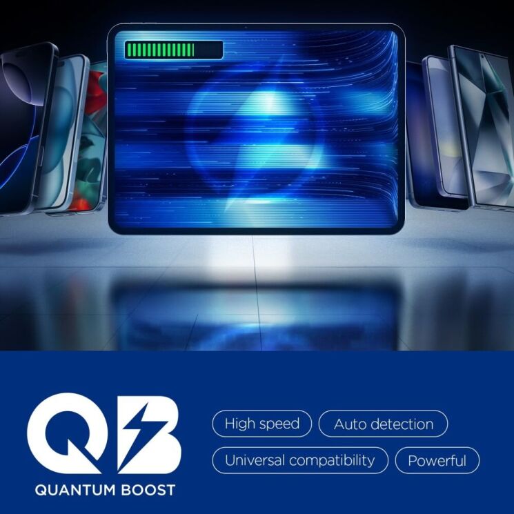 Сетевое зарядное устройство Spigen EE673EU USB + 2Type-C (67W) ACH09458 - Black: фото 4 из 6