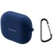 Силиконовый чехол Deexe Silicone Case (FH) для Samsung Galaxy Buds 3 / Buds 3 Pro - Dark Blue (360901DB). Фото 1 из 10