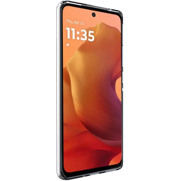 Силиконовый чехол IMAK UX-10 Series для Motorola Edge 50 / Edge 50 Pro - Transparent: фото 2 из 6