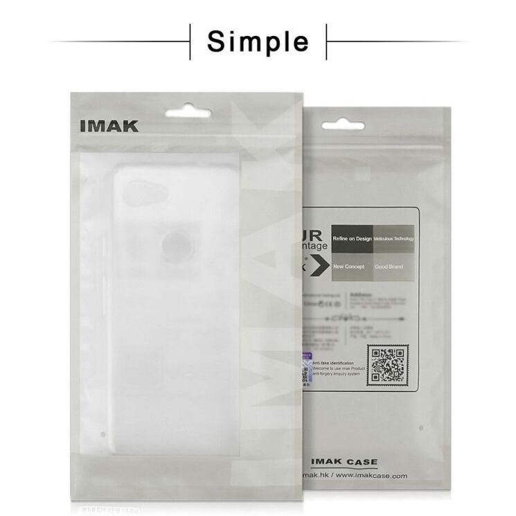 Силиконовый чехол IMAK UX-5 Series для Xiaomi Poco F6 Pro - Transparent: фото 11 из 11