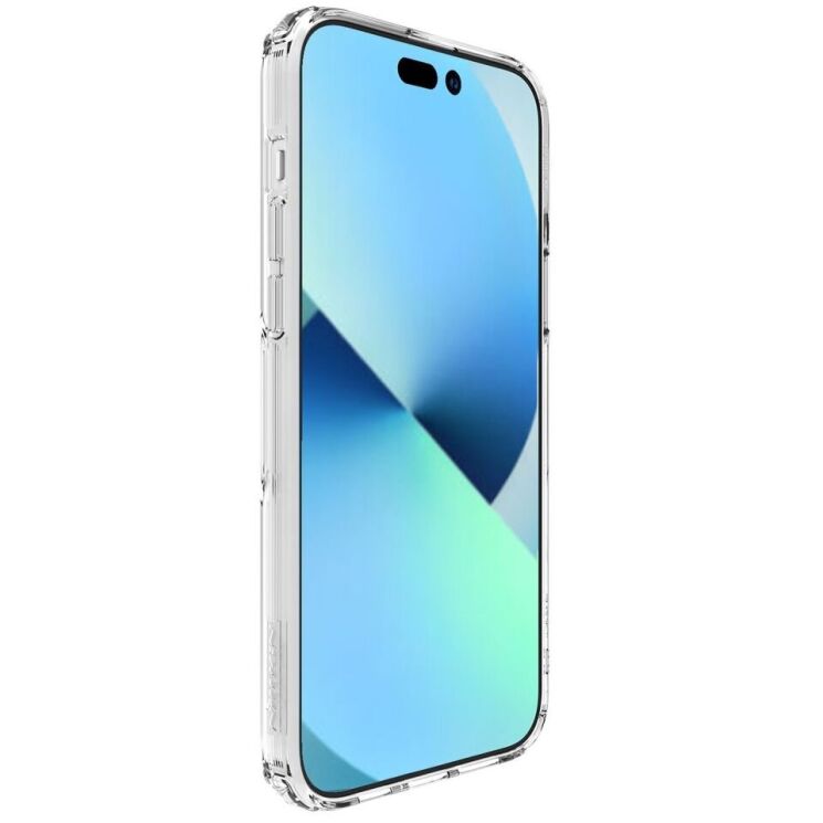 Силиконовый чехол NILLKIN Nature TPU Pro для Apple iPhone 15 Plus - Transparent: фото 5 из 20