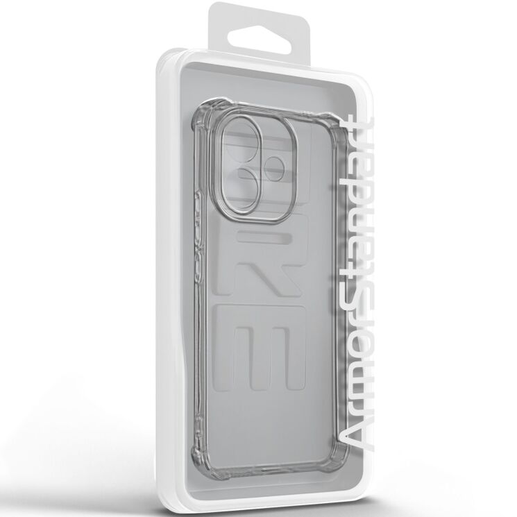 Силиконовый (TPU) чехол ArmorStandart Air Force для Xiaomi Redmi Note 17 Pro - Transparent (429545T) Силиконовый (TPU) чехол ArmorStandart Air Force для Xiaomi Redmi Note 17 Pro - Transparent: фото 3 из 6
