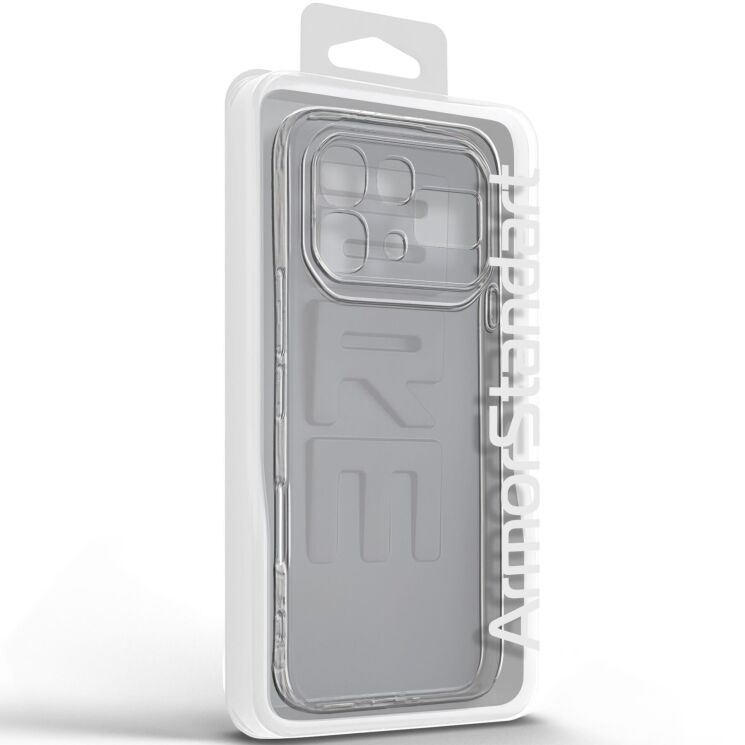 Силиконовый (TPU) чехол ArmorStandart Air Series для Infinix Note 60 - Clear: фото 3 из 6