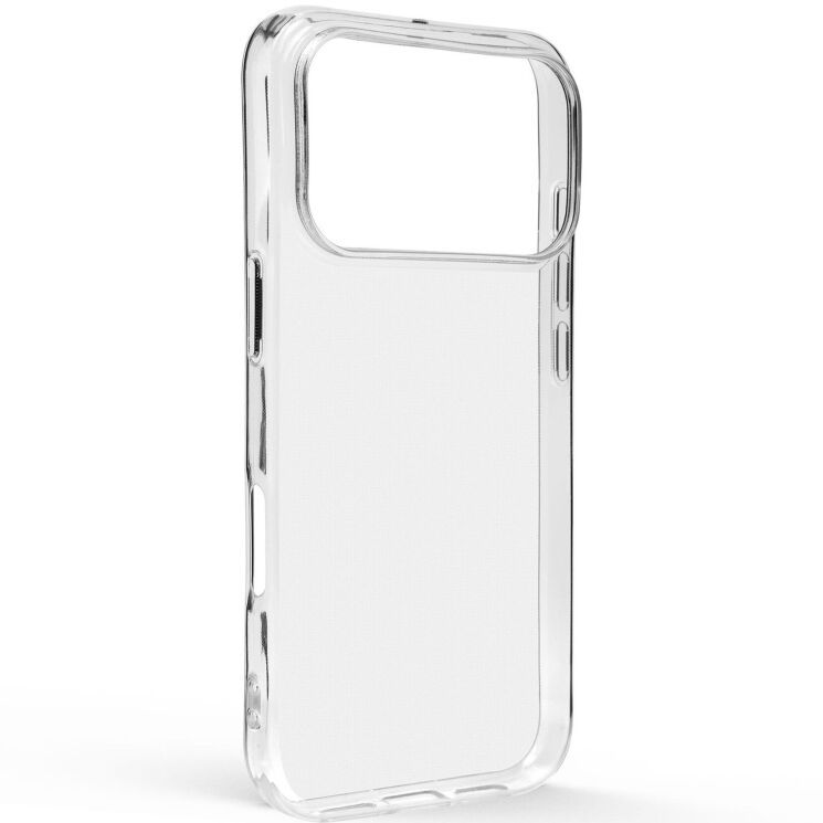 Силиконовый (TPU) чехол ArmorStandart Air Series для iPhone 18 Pro / 17 Pro - Clear (423706T) Силиконовый (TPU) чехол ArmorStandart Air Series для iPhone 18 Pro / 17 Pro - Clear: фото 2 из 6