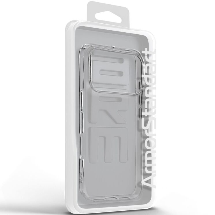 Силиконовый (TPU) чехол ArmorStandart Air Series для iPhone 18 Pro / 17 Pro - Clear (423706T) Силиконовый (TPU) чехол ArmorStandart Air Series для iPhone 18 Pro / 17 Pro - Clear: фото 3 из 6