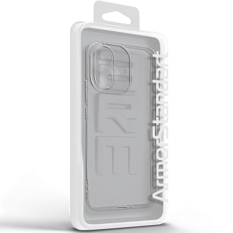 Силіконовий (TPU) чохол ArmorStandart Air Series для Xiaomi Redmi Note 17 Pro - Transparent: фото 3 з 6