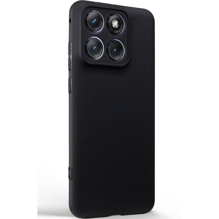Силіконовий (TPU) чохол ArmorStandart Matte Slim Fit для Motorola Edge 70 Fusion - Black: фото 2 з 5