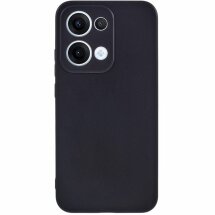 Силиконовый (TPU) чехол Deexe Matte Case для OPPO Reno 13 5G - Black: фото 1 из 6