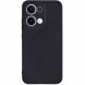 Силиконовый (TPU) чехол Deexe Matte Case для OPPO Reno 13 5G - Black (376511B). Фото 1 из 6