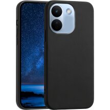 Силиконовый (TPU) чехол Deexe Matte Case для Xiaomi Redmi Note 17 Pro Max / Note 17 Pro Plus - Black: фото 1 из 8