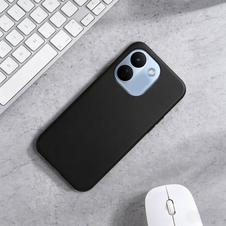 Силиконовый (TPU) чехол Deexe Matte Case для Xiaomi Redmi Note 17 Pro Max / Note 17 Pro Plus - Black (430512B) Силиконовый (TPU) чехол Deexe Matte Case для Xiaomi Redmi Note 17 Pro Max / Note 17 Pro Plus - Black: фото 8 из 8