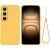 Силіконовий (TPU) чохол Deexe Silicone Case для Infinix Hot 70 Pro - Yellow: фото 1 з 9