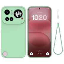 Силиконовый (TPU) чехол Deexe Silicone Case для Nothing Phone (4a) Pro - Green: фото 1 из 9