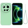 Силиконовый (TPU) чехол Deexe Silicone Case для Xiaomi 17 Ultra - Green (407513G)