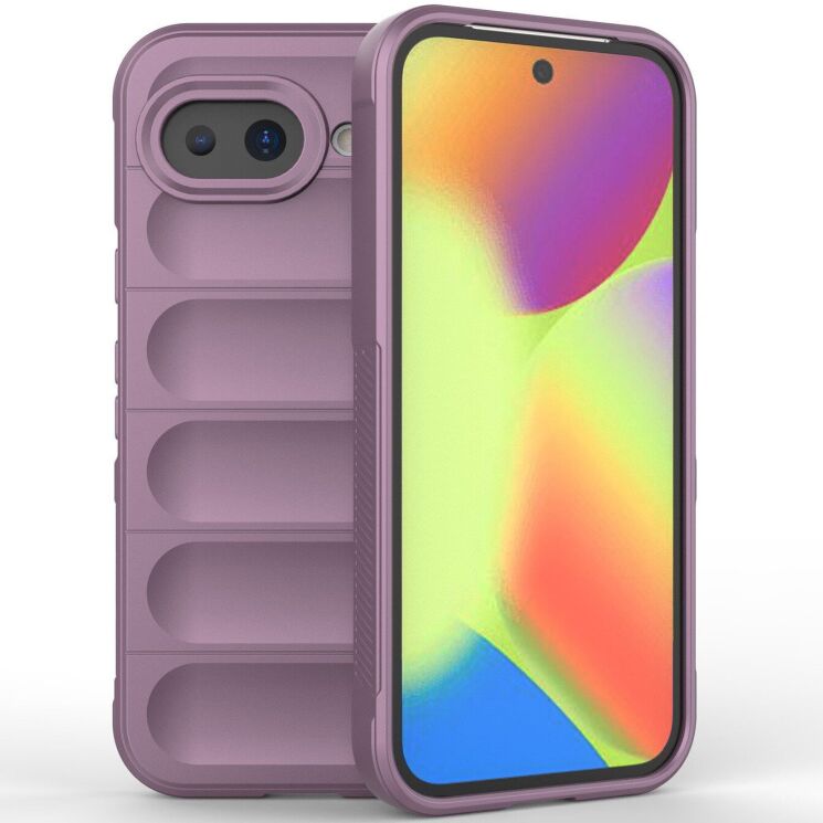 Силиконовый (TPU) чехол Deexe Terra Case для Google Pixel 10a - Light Purple: фото 1 из 5