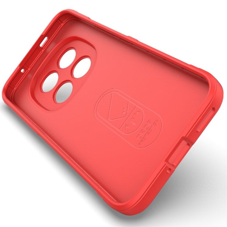 Силиконовый (TPU) чехол Deexe Terra Case для Xiaomi Redmi Note 15 Pro Plus / Poco M8 Pro 5G - Wine Red: фото 5 из 6