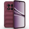 Силиконовый (TPU) чехол Deexe Terra Case для Xiaomi Redmi Note 15 Pro Plus / Poco M8 Pro 5G - Wine Red (404713WR)