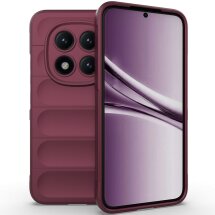 Силиконовый (TPU) чехол Deexe Terra Case для Xiaomi Redmi Note 15 Pro Plus / Poco M8 Pro 5G - Wine Red: фото 1 из 6