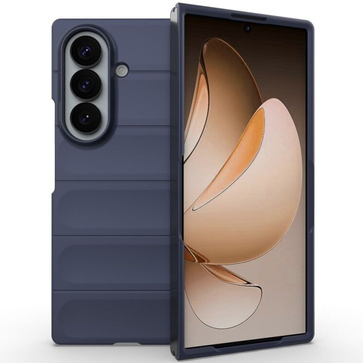 Силіконовий (TPU) чохол Deexe Terra Case (FF) для Samsung Galaxy Fold 8 Ultra - Dark Blue (424015DB) Силіконовий (TPU) чохол Deexe Terra Case (FF) для Samsung Galaxy Fold 8 Ultra - Dark Blue: фото 2 з 6
