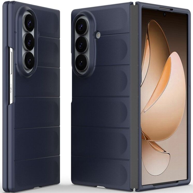 Силіконовий (TPU) чохол Deexe Terra Case (FF) для Samsung Galaxy Fold 8 Ultra - Dark Blue (424015DB) Силіконовий (TPU) чохол Deexe Terra Case (FF) для Samsung Galaxy Fold 8 Ultra - Dark Blue: фото 1 з 6