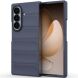 Силіконовий (TPU) чохол Deexe Terra Case (FF) для Samsung Galaxy Fold 8 Ultra - Dark Blue (424015DB). Фото 3 з 6