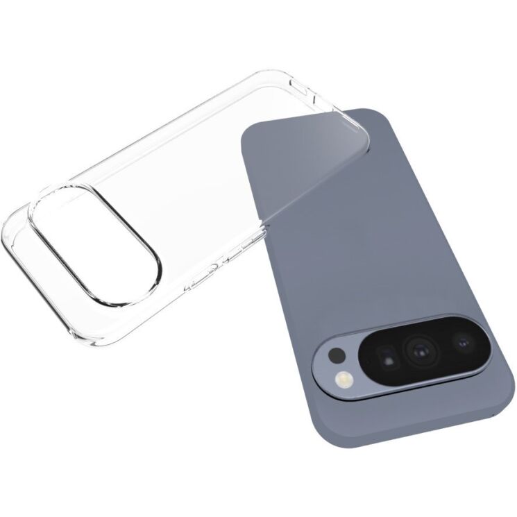 Силіконовий (TPU) чохол Deexe UltraThin для Google Pixel 11 Pro - Transparent: фото 4 з 5