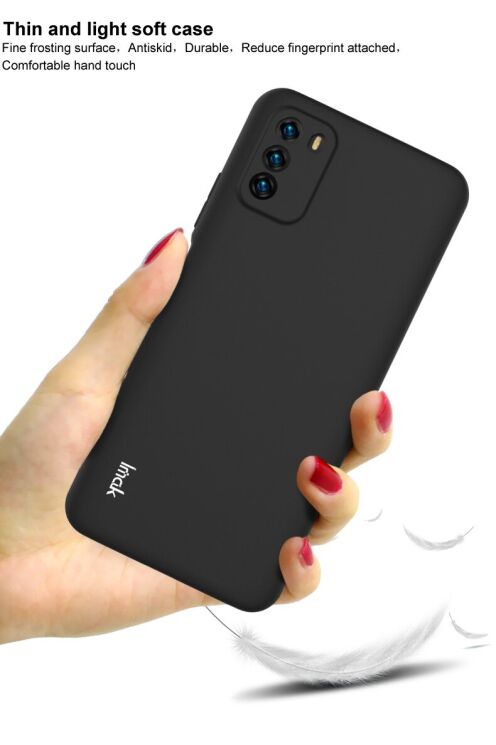 Силиконовый (TPU) чехол IMAK UC-1 Series для Xiaomi Poco M3 - Black: фото 9 из 14