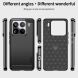 Силіконовий (TPU) чохол MOFI Carbon Fiber для Xiaomi 15 Pro - Blue (371113L). Фото 8 з 9