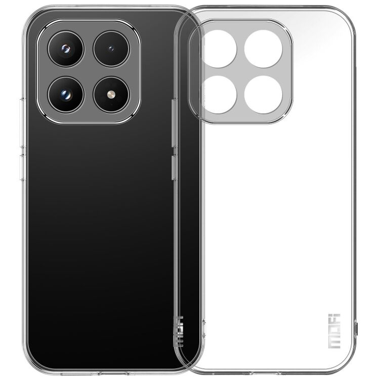 Силиконовый (TPU) чехол MOFI Thin Guard для Xiaomi 17 - Transparent (390630T) Силиконовый (TPU) чехол MOFI Thin Guard для Xiaomi 17 - Transparent: фото 1 из 9