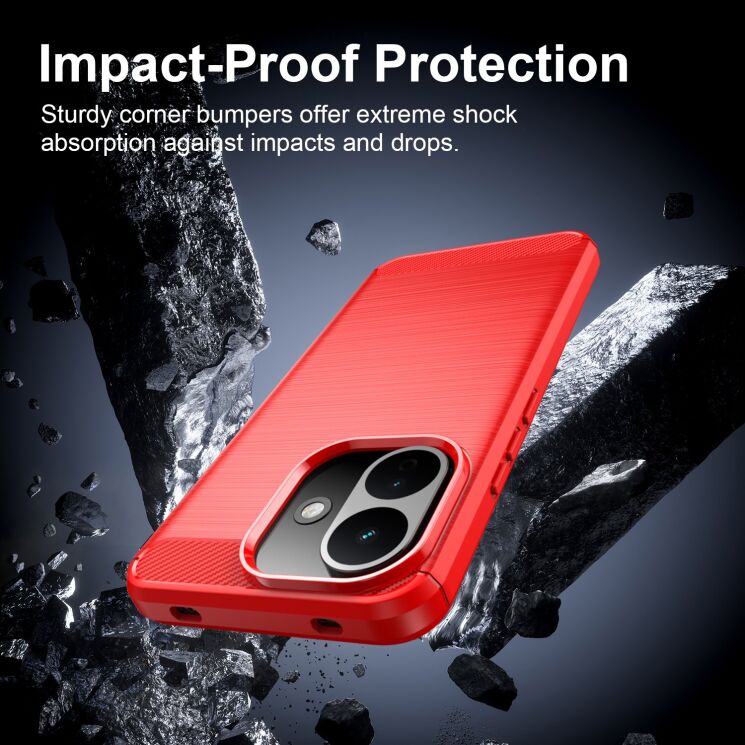 Силіконовий (TPU) чохол UniCase Carbon для Xiaomi Redmi Note 17 Pro - Black (429524B) Силіконовий (TPU) чохол UniCase Carbon для Xiaomi Redmi Note 17 Pro - Black: фото 4 з 9