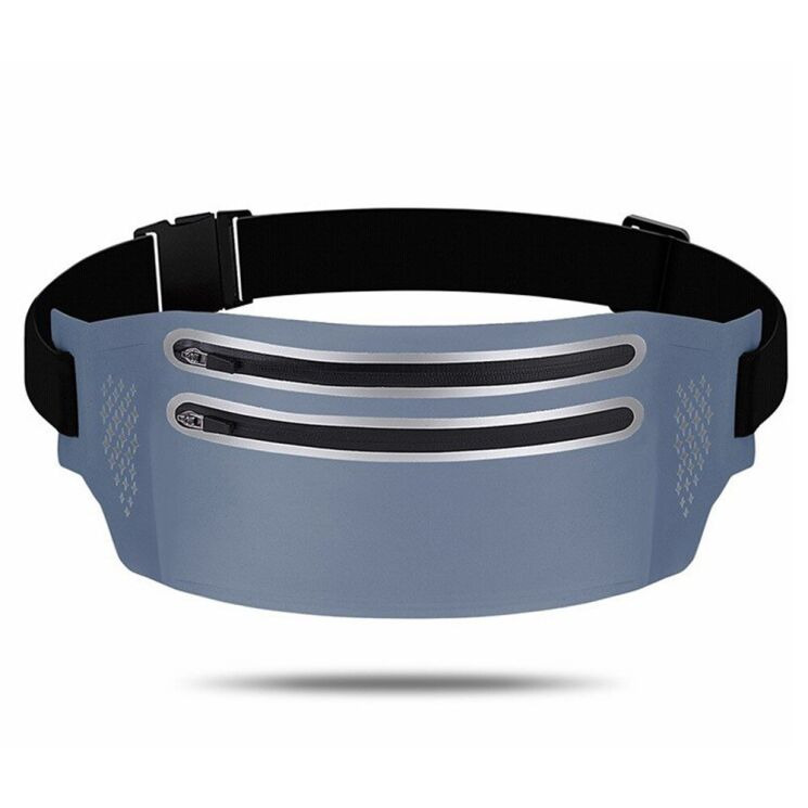 Спортивный чехол на пояс Reframe Slim Running Belt - Grey / Blue: фото 1 из 5