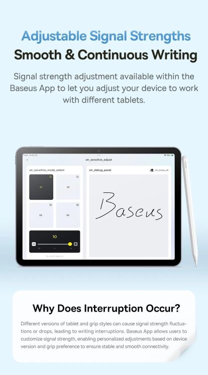 Стилус Baseus Smooth Writing 3 Series (P80080803211-00) - White: фото 11 из 27