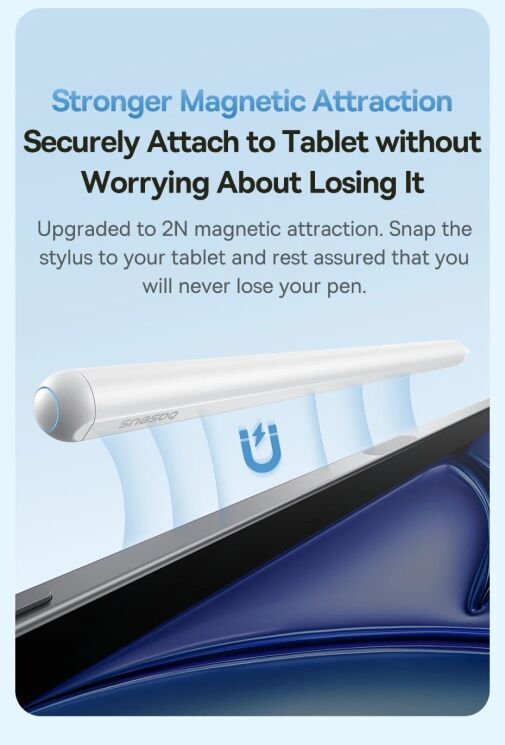 Стилус Baseus Smooth Writing 3 Series (P80080803211-00) - White: фото 20 из 27