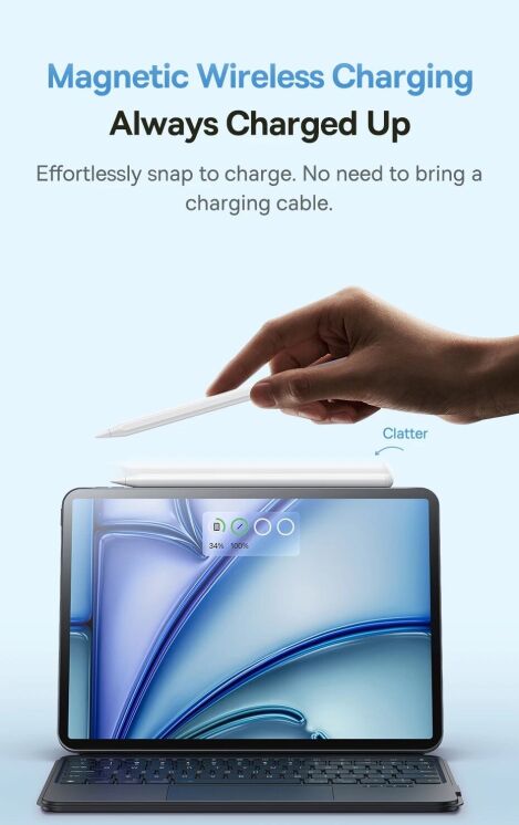 Стилус Baseus Smooth Writing 3 Series (P80080803211-00) - White: фото 12 из 27