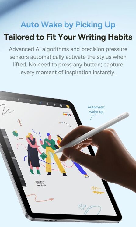 Стилус Baseus Smooth Writing 3 Series (P80080803211-00) - White: фото 14 из 27