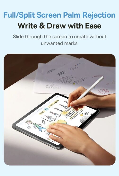 Стилус Baseus Smooth Writing 3 Series (P80080803211-00) - White: фото 15 из 27