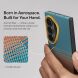 Ультратонкий чехол Pitaka Edge Case California Dream (FF) для Samsung Galaxy Fold 8 Ultra (FSFOLD8) - Cyan / Orange (424090CO). Фото 12 из 16