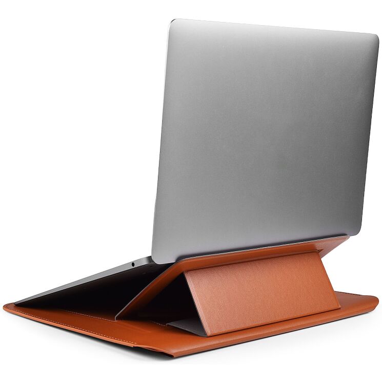 Универсальный чехол WiWU Skin Ultra Stand для ноутбука диагональю 15,3 дюймов - Brown (982907Z) Универсальный чехол WiWU Skin Ultra Stand для ноутбука диагональю 15,3 дюймов - Brown: фото 6 из 10