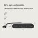 USB HUB Belkin Connect Type-C to 4Type-C (AVC018btBK) - Black (896413B). Фото 6 из 10