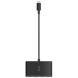 USB HUB Belkin Connect Type-C to 4Type-C (AVC018btBK) - Black (896413B). Фото 5 из 10