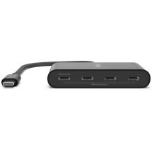 USB HUB Belkin Connect Type-C to 4Type-C (AVC018btBK) - Black: фото 1 из 10