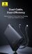 Зовнішній акумулятор Baseus Airpow Lite 22.5W (10000mAh) P10067501123-00 - Black (995485B). Фото 5 з 17