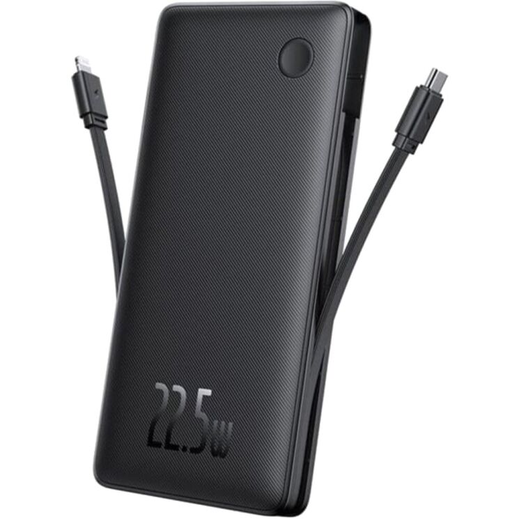 Зовнішній акумулятор Baseus Airpow Lite 22.5W (10000mAh) P10067501123-00 - Black: фото 1 з 17
