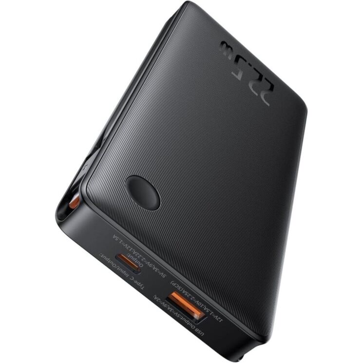 Зовнішній акумулятор Baseus Airpow Lite 22.5W (10000mAh) P10067501123-00 - Black: фото 2 з 17