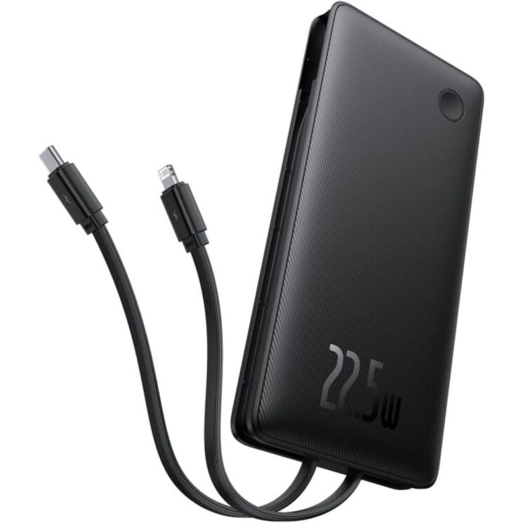 Зовнішній акумулятор Baseus Airpow Lite 22.5W (10000mAh) P10067501123-00 - Black: фото 3 з 17