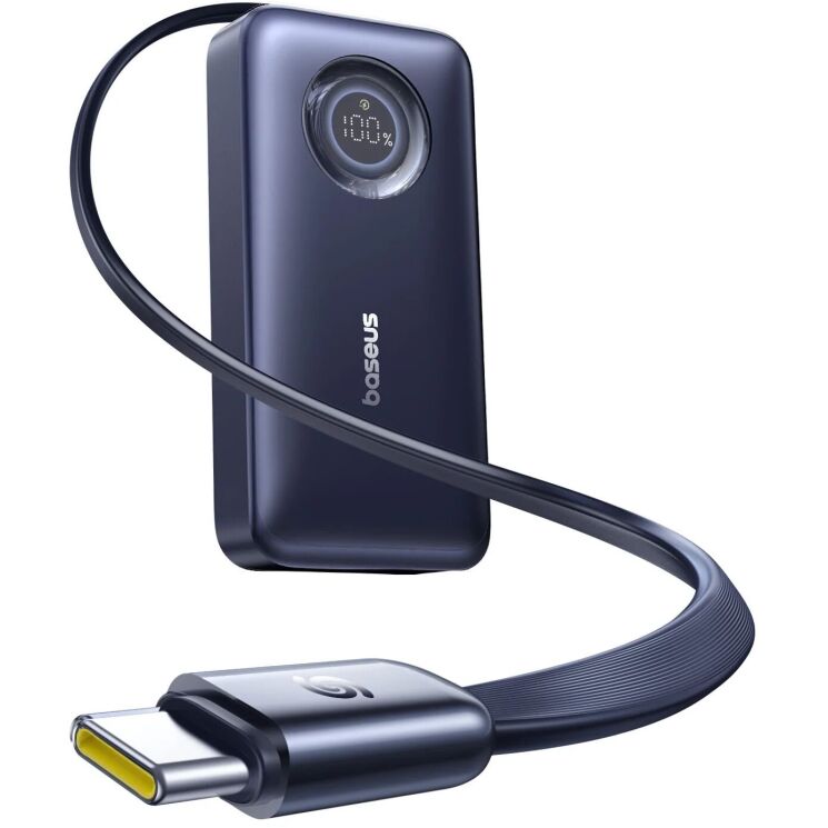 Внешний аккумулятор Baseus EnerCore CR11 45W (10000mAh) + кабель Type-C (E0027G00) - Black: фото 5 из 13