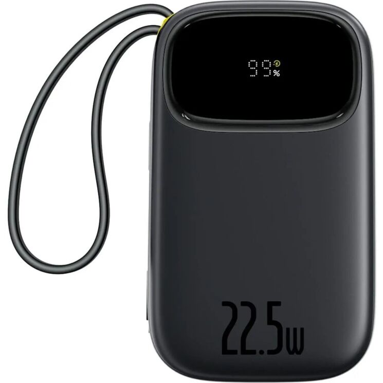 Внешний аккумулятор Baseus EnerFill FC31 22.5W (20000mAh) + кабель Type-C + Lightning (PPQD3) - Cosmic Black: фото 2 из 18
